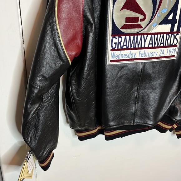 Grammys Vintage Avirex Varsity leather jacket from the 41st Grammy Awards - Picture 11 of 16